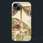 Dragonflies with Leaves and Fruit iPhone 13 Case<br><div class="desc">Dragonflies float above leaves bearing fruit in this piece by Vision Studio. The trio of insects blend amazingly well with their background,  giving this print a lifelike quality. Order your copy today!</div>