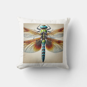 Dragonfly 231024IREF217 - Watercolor Cushion