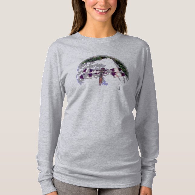 Dragonfly Abstract T-Shirt (Front)