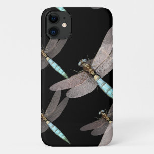 Dragonfly Air Force on Black Design Case-Mate iPhone Case