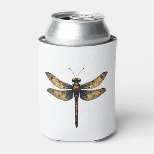 Dragonfly Animal Art Graphic Dragonfly (3) Can Cooler