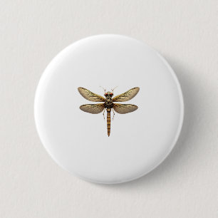 Dragonfly Animal Art Graphic Dragonfly 6 Cm Round Badge