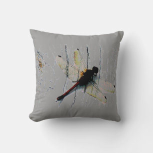 Dragonfly Art Cushion
