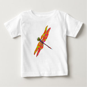 Dragonfly art illustration baby T-Shirt