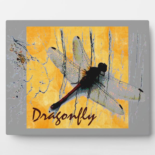 Dragonfly Art Plaque (Front)
