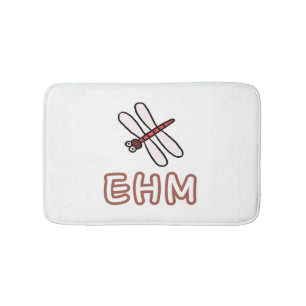 Dragonfly                           bath mat
