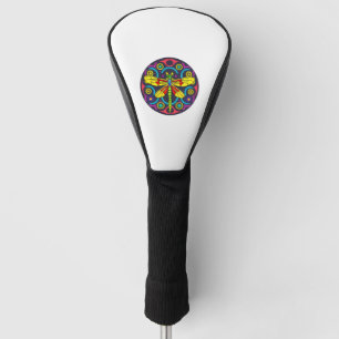 Dragonfly Beautiful, colourful, and ornate Golf Head Cover