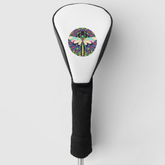 Dragonfly Beautiful, colourful, and ornate Golf Head Cover