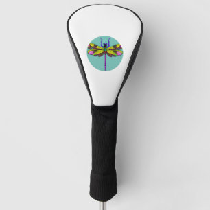 Dragonfly Beautiful, colourful, and ornate Golf Head Cover