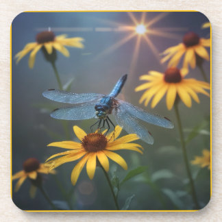 Dragonfly Beverage Coaster