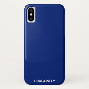 Dragonfly blue colour name Case-Mate iPhone case