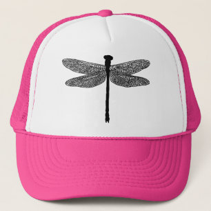 dragonfly Bug Insect Silhouette art  Trucker Hat