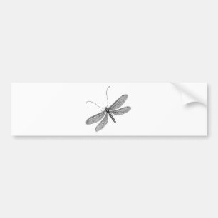 Dragonfly Bumper Sticker