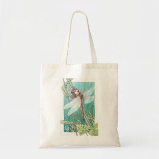 Dragonfly card 6 tote bag