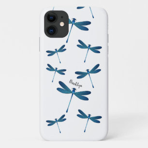 Dragonfly cartoon illustration Case-Mate iPhone case