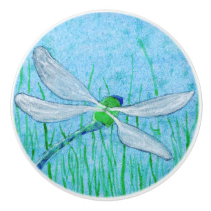 Dragonfly Ceramic Knob