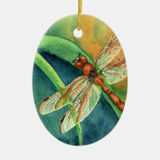 Dragonfly Ceramic Tree Decoration