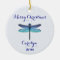 Dragonfly Christmas Ornament