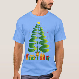 Dragonfly Christmas Tree Funny Xmas Entomologist E T-Shirt