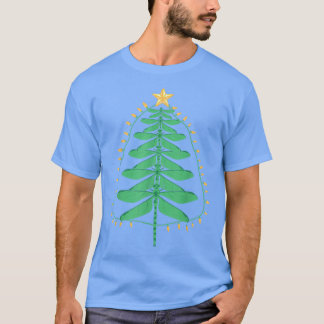 Dragonfly Christmas Tree  Xmas Gifts Dragonfly Lov T-Shirt