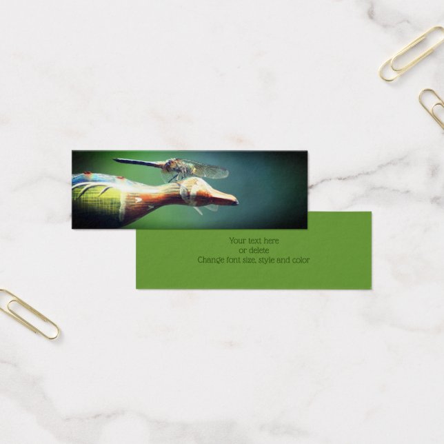 Dragonfly Co Pilot Nature Mini Bookmark (Office)