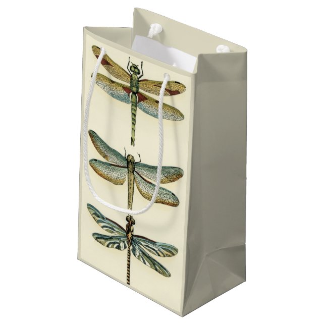 Dragonfly Collection by Chariklia Zarris Small Gift Bag (Back Angled)