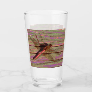 Dragonfly Colourful Glass