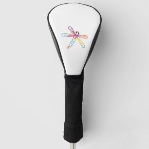 Dragonfly Colourful Graphic Entomologist Gift Golf Head Cover