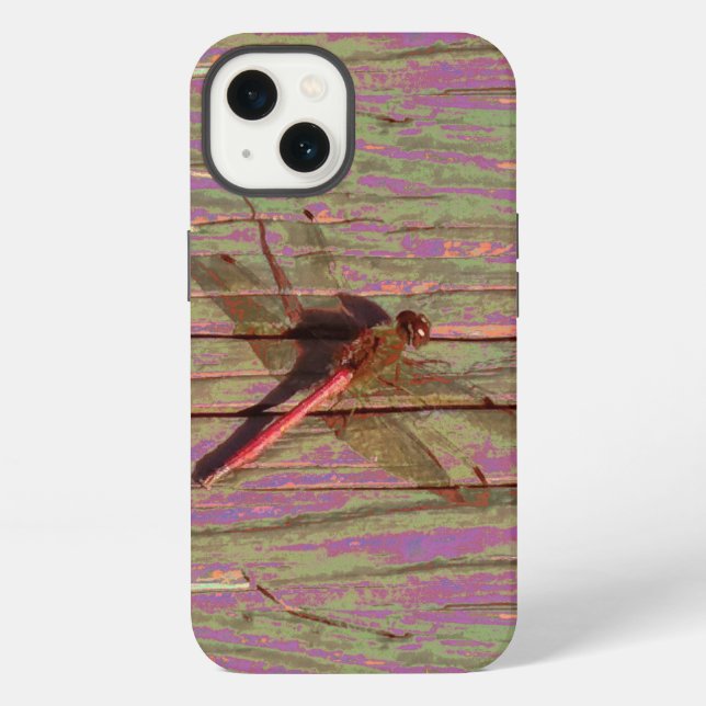 Dragonfly Colourful  iPhone Case (Back)