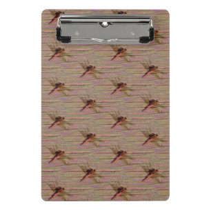 Dragonfly Colourful Mini Clipboard
