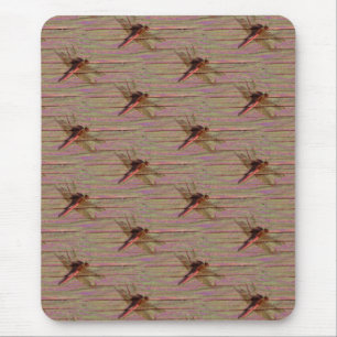 Dragonfly Colourful Mouse Pad