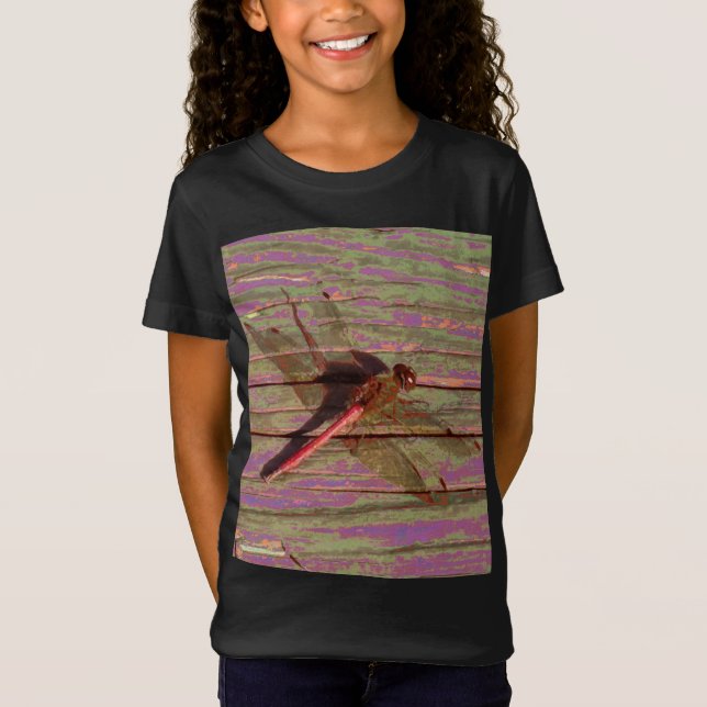 Dragonfly Colourful T-Shirt (Front)