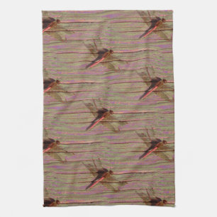 Dragonfly Colourful Tea Towel