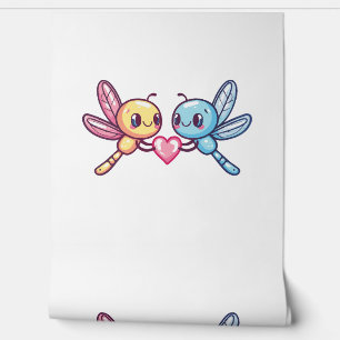 Dragonfly couple love couple in love wallpaper