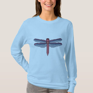 Dragonfly Cross Stitch Pattern T-Shirt