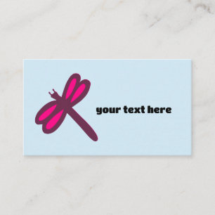 DRAGONFLY CUSTOM BUSINESS CARDS