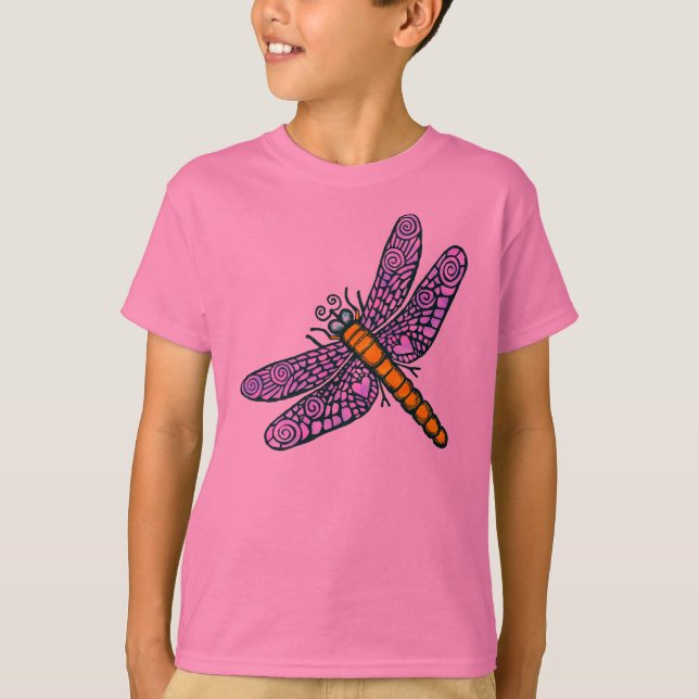 Dragonfly - Customised - Customised T-Shirt (Front)