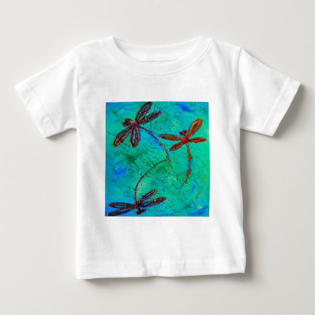 Dragonfly Dance Baby T-Shirt (Front)