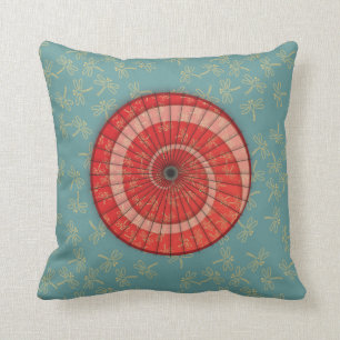 dragonfly dance cushion
