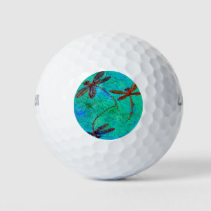 Dragonfly Dance Golf Balls