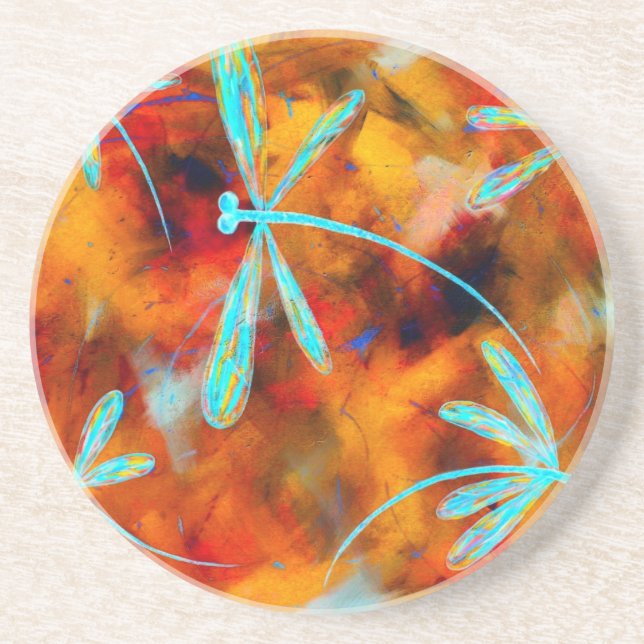 Dragonfly Desert Flit Coaster (Front)