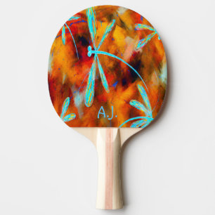 Dragonfly Desert Flit Ping Pong Paddle