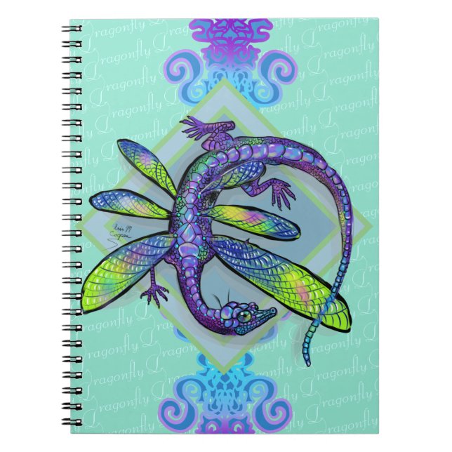 Dragonfly Dragon Notebook (Front)