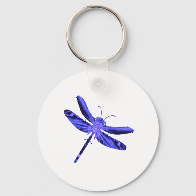 Dragonfly Dragonflies Key Ring (Front)