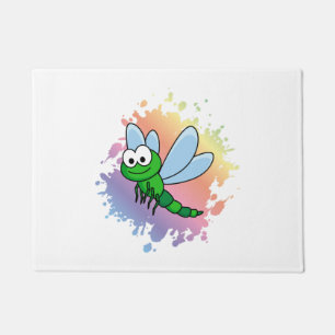 Dragonfly dragonfly doormat