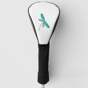 Dragonfly drawing I love Dragonflies Gift idea Golf Head Cover