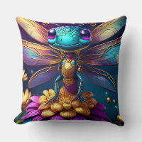 Dragonfly Dreaming Cushion
