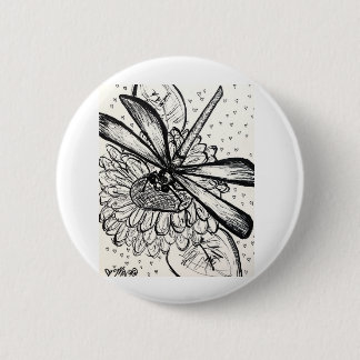 Dragonfly Dreams 6 Cm Round Badge