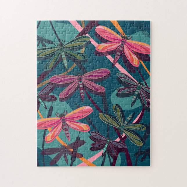 Dragonfly Dreams Jigsaw Puzzle (Vertical)