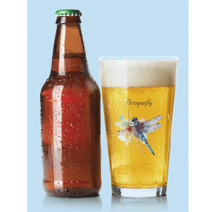 Dragonfly Dreamscape, custom Glass